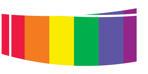 rainbow lgbtq banner