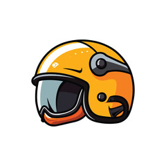 Motorcycle Helmet Vector Bike Helmet Vector Illustration
