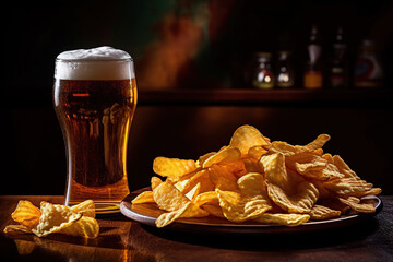 The simple joy of beer and chips, a pairing beyond compare