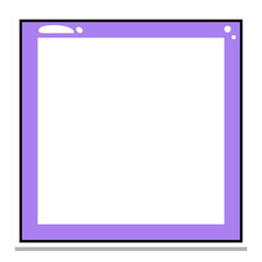 cute square frame