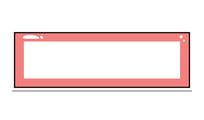 cute rectangle frame