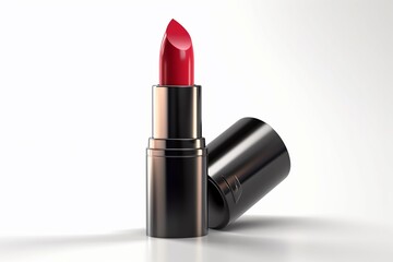 Obraz premium Lipstick Cosmetic Illustration Created with Generative AI