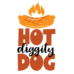 BBQ Hand drawn motivation lettering phrase in modern calligraphy style. Inspiration slogan for print and poster design. Vector illustration. 