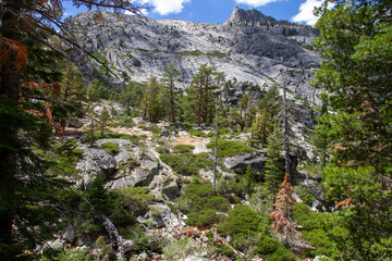 Rocks Overlooking Eagle Trail, Lake Tahoe, CA 