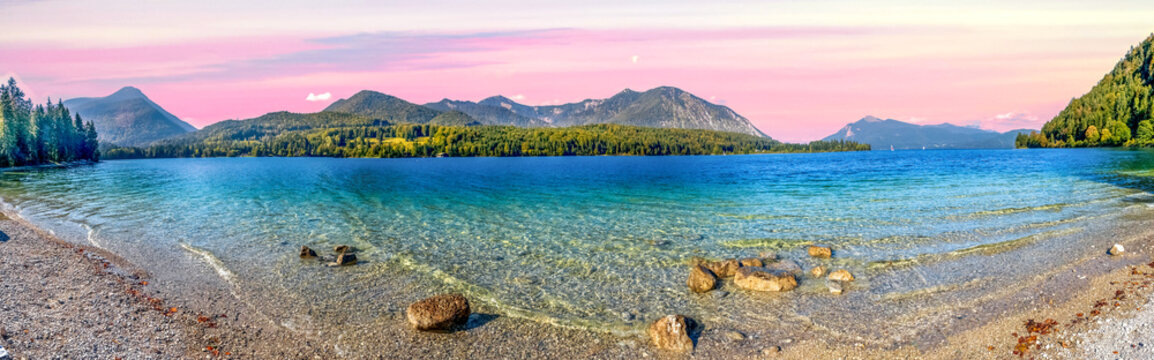 Walchensee, Bayern, Deutschland 