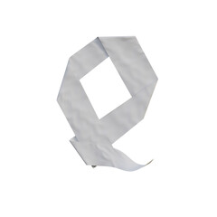 Paper Tape 3D Alphabet or PNG Letters