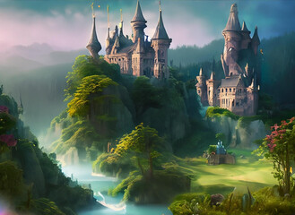 fairy tale castle.  Enchanting Fairytale Castle: A Magical Journey