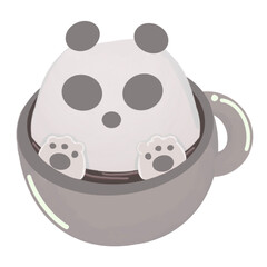 Panda cup
