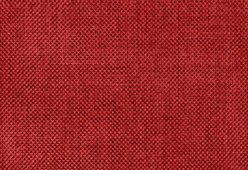 Red fabric texture background
