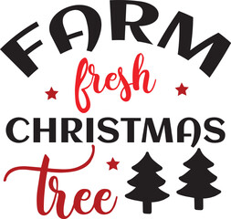 Farm Fresh Christmas Tree svg