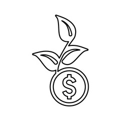 Advantage, avail icon. Line icon, outline symbol.