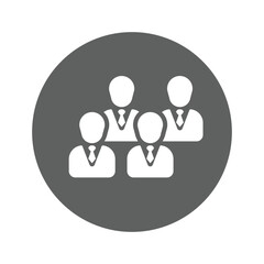 Adult, fellow, group icon.