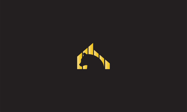 bear vector illustration, logo design