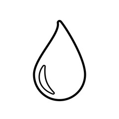 drop of water- vector icon