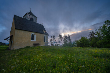 Fototapeta premium church in the mountains