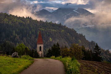 church in the mountains
