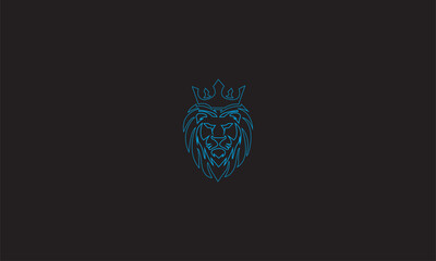 Loin Illustration Design Logo