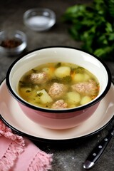 Fried potatoes with onions, carrots, garlic and ground chicken liver.