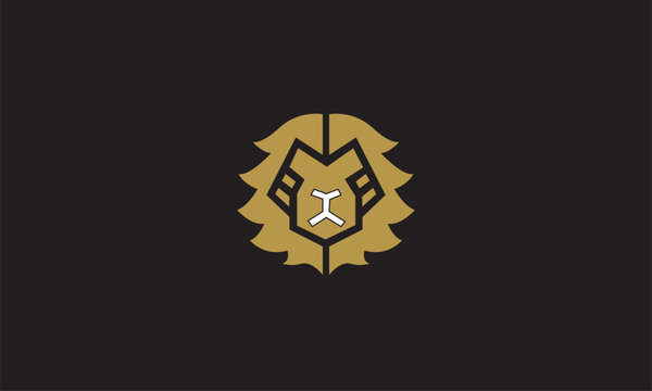 loin logo designLoin Illustration Design Logo