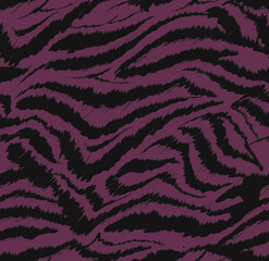 Fototapeta na wymiar Zebra seamless Animal Print pattern