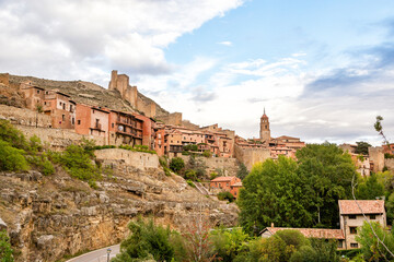 Fototapeta na wymiar View of Albarracin town in Teruel, Spain