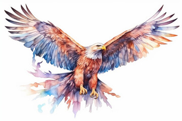 Obraz premium red headed eagle