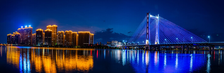 Chaozhou Bridge, Chaozhou City, Guangdong Province, China.