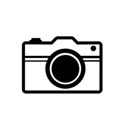 photo camera - vector icon