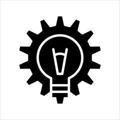 Solid vector icon for industry power which can be used various design projects.