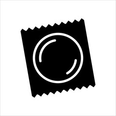 Solid vector icon for latex which can be used various design projects.