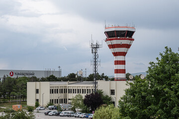 Esenboga Airport Air Traffic Control Tower