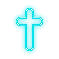 neon holy cross