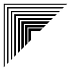 line pattern corner edge