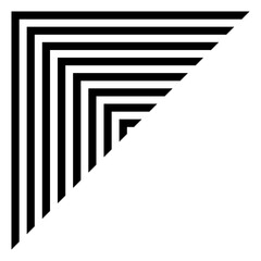 line pattern corner edge