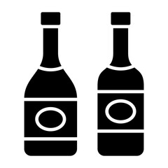 Wine Bottles Icon