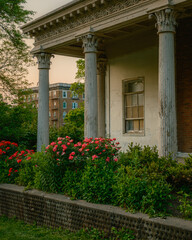 Fototapeta na wymiar The Litchfield Villa in Prospect Park, Brooklyn, New York