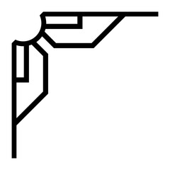 bold line corner edge