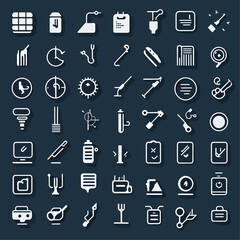 Essential Icons: A Versatile Collection of Minimalist Vector Symbols