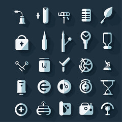 Essential Icons: A Versatile Collection of Minimalist Vector Symbols
