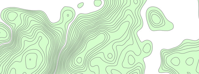 Fototapeta na wymiar Abstract topographic wavy curve line background. Topography map pattern, Geographic curved relief. Topographic lines background. Vector illustration