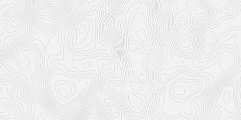 Abstract wave curved lines topographic contours map background. Abstract geographic wavy and curve grid lines map background.