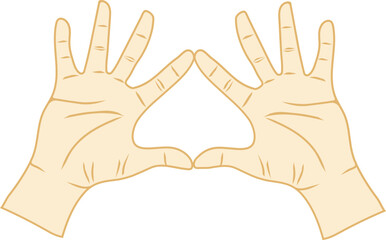 hand gesture sign