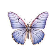 Eastern tailed-blue butterfly -  Cupido comyntas 1. Transparent PNG. Generative AI