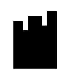 City Landscape Silhouette Icon 