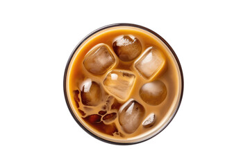Vietnamese Iced Coffee, Vietnamese Cuisine. Isolated On Transparent Background, Png. Generative AI