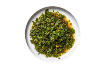 Chermoula, Moroccan Cuisine. Isolated On Transparent Background, Png. Generative AI