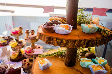 Leckere Muffin Nachtisch