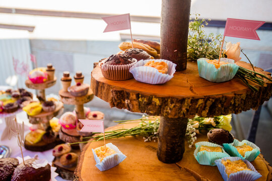 Leckere Muffin Nachtisch