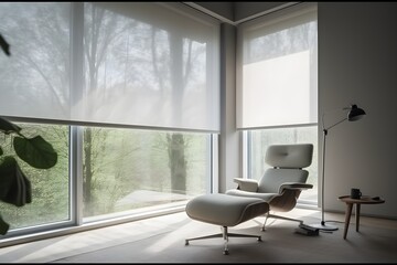 "Automated Interior Roller Blinds"