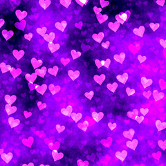 Valentine bokeh background